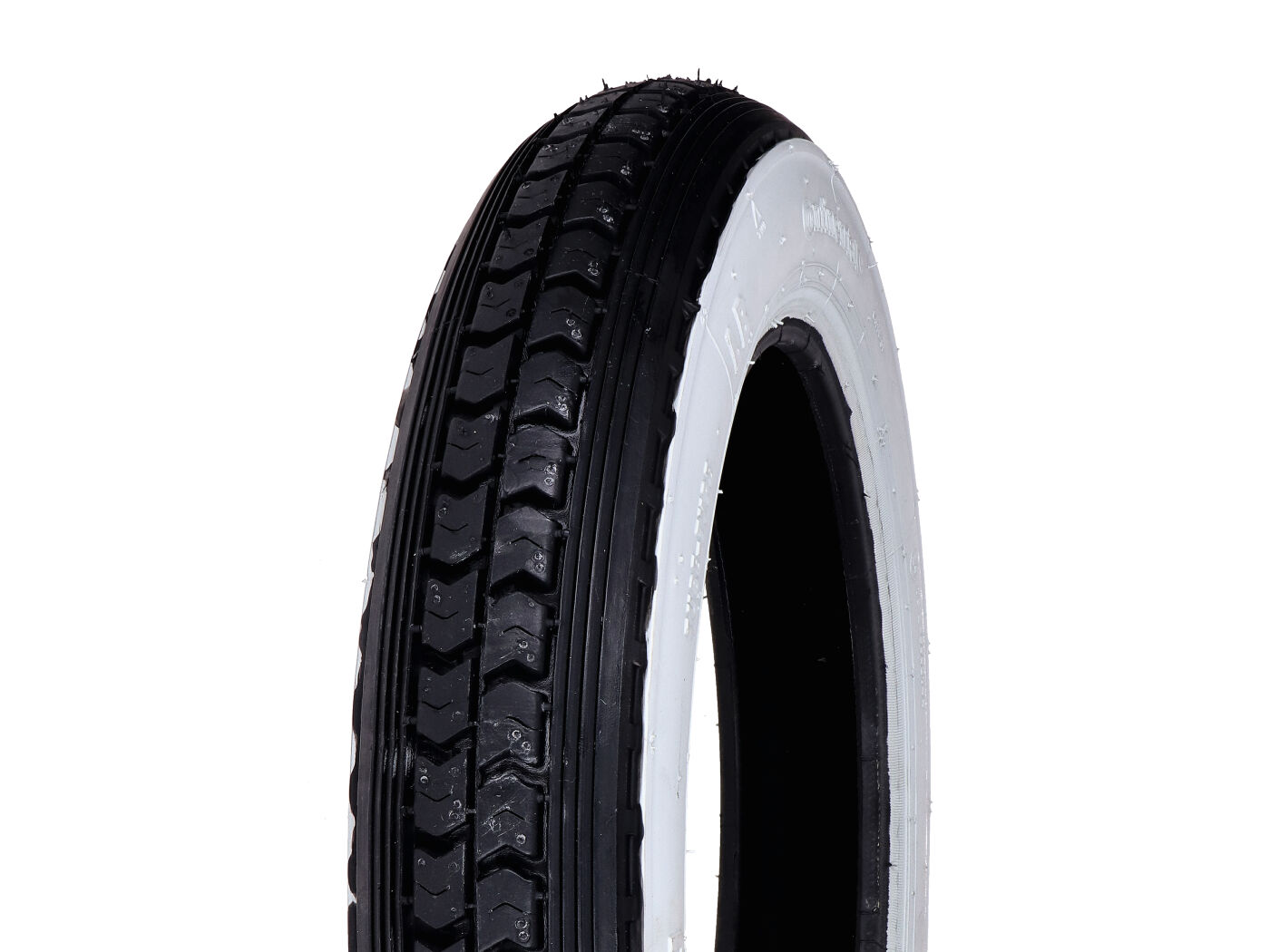 Continental whitewall padanga 3,00 x 12 47J TT motoroleriams, senoviniams automobiliams, klasikinėms transporto priemonėms