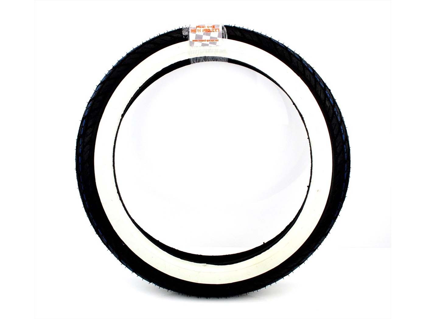 Padangos Kenda Nylon Whitewall 2,75 x 17 41P, skirtos Kreidler Florett Eiertank RS, RM, TM, RMC, LF, LH, Super 4, Hercules MK, K, KX, Ultra, Zündapp KS, CS, GTS, C