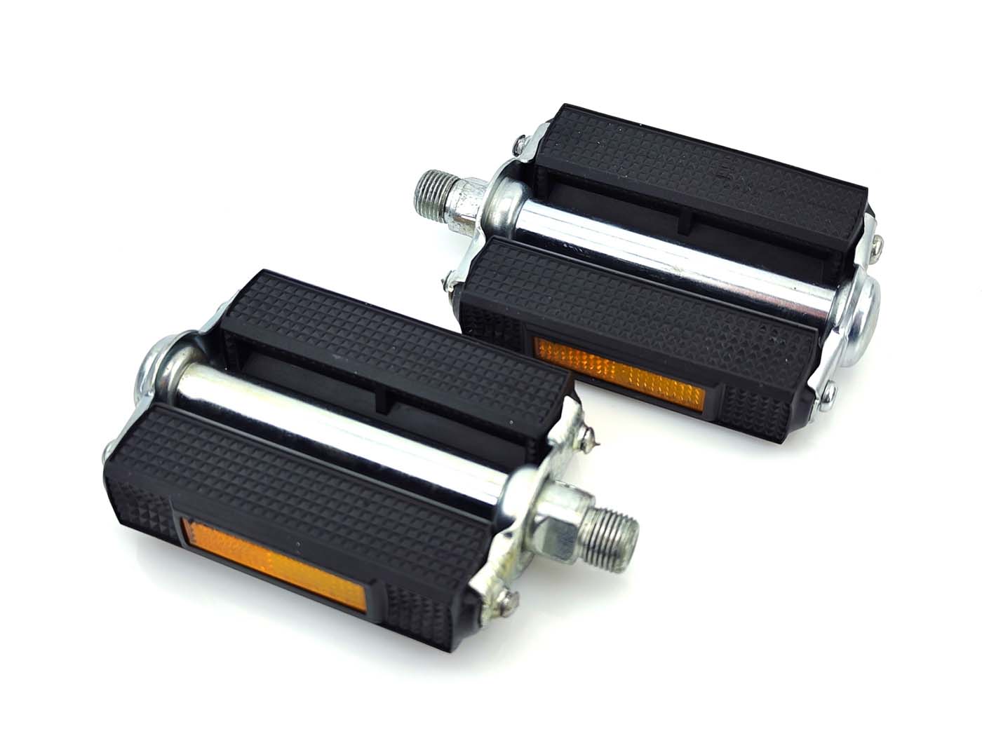 Pedals Union 685 Black Silver, skirtas Zündapp, Kreidler, Hercules, Puch, KTM, DKW, Miele, NSU, Gritzner, Göricke