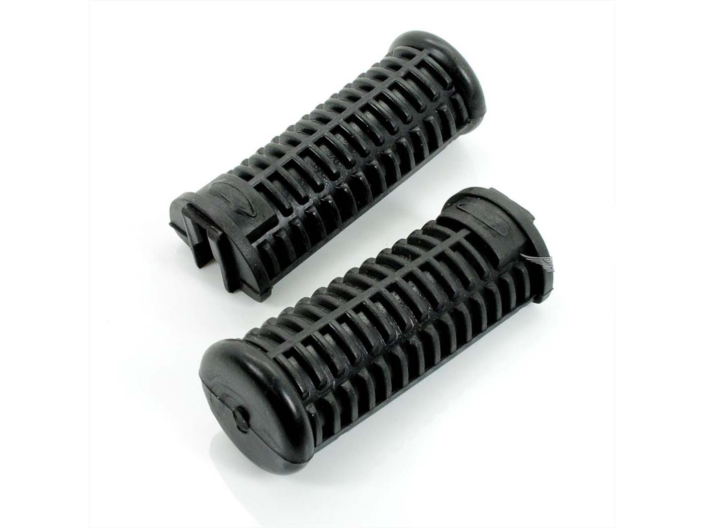 Kojų atrama juoda guma 90mm x 35mm 12mm, skirta Honda Dax ST 50, 70