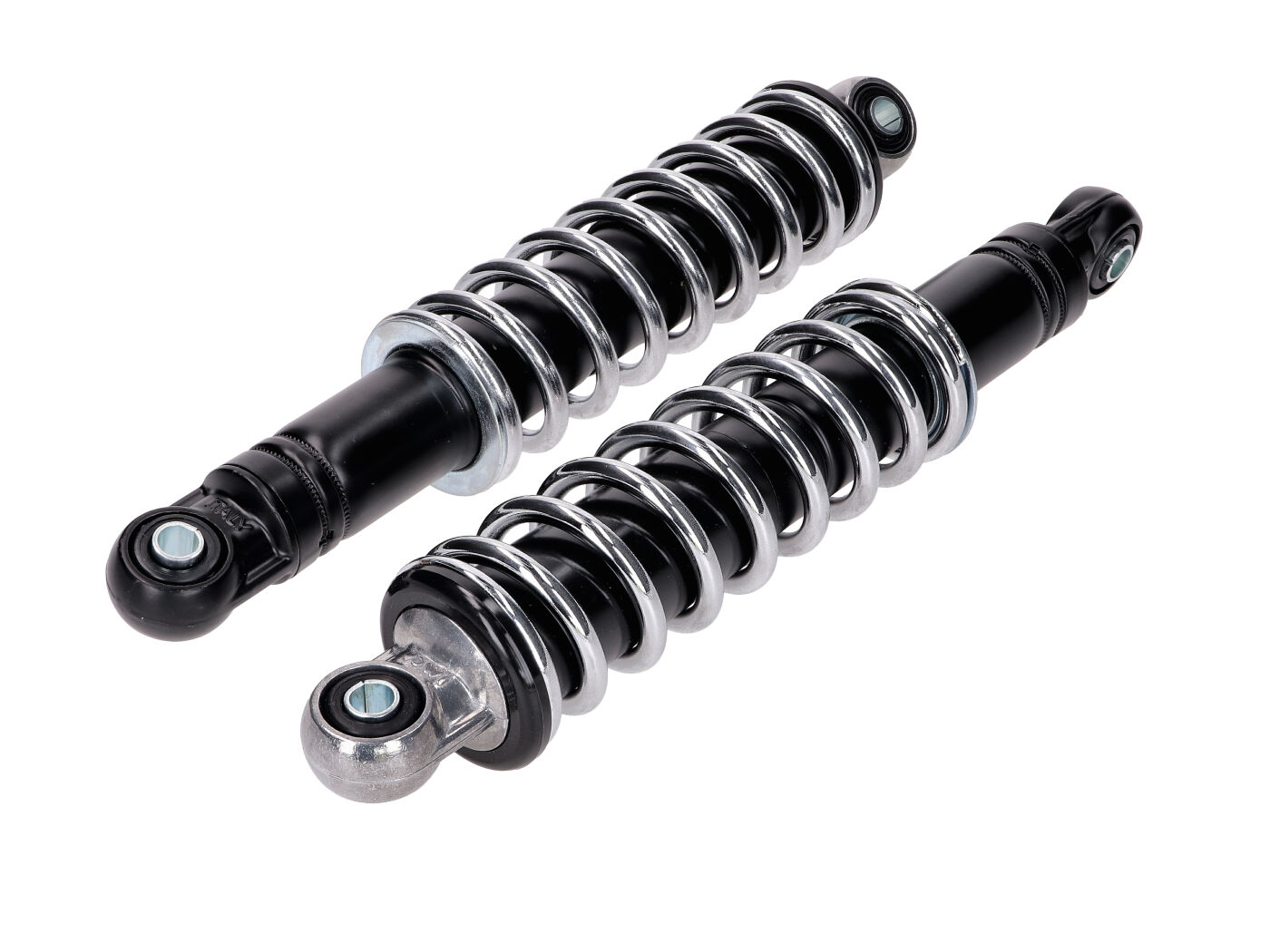 Amortizatorius IMCA komplektas 240mm juodos 8mm įvorės Kreidler, Flory, MF, MP