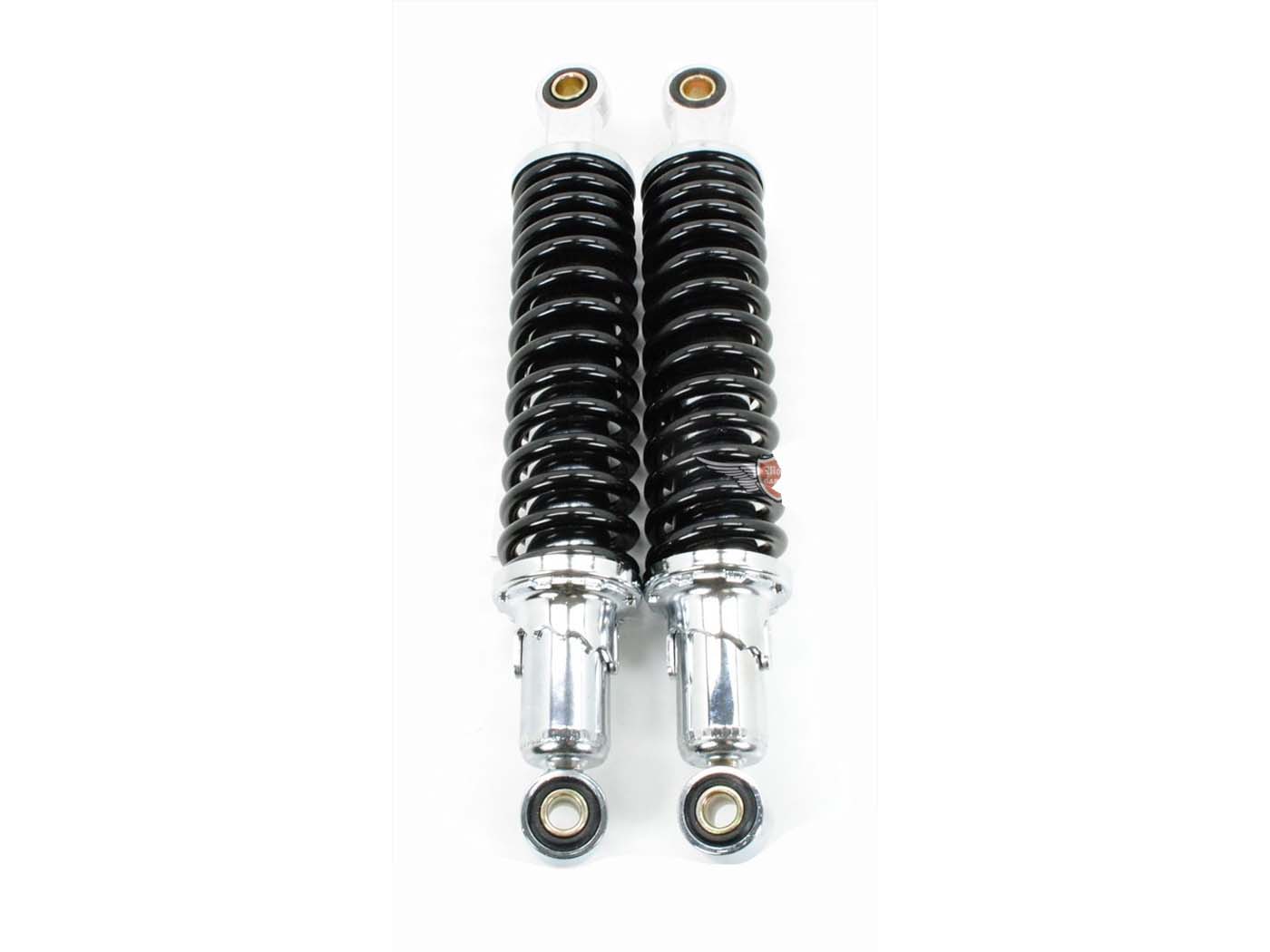Amortizatorių komplektas 310mm chromo juodas, skirtas Zündapp GTS C 50 Sport KS