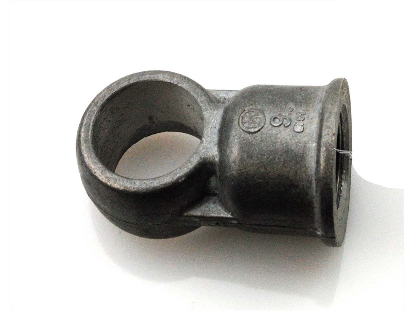 Amortizatoriaus tvirtinimo detalės viršutinė metalinė dalis, skirta Simson KR51, KR51/1, KR51/2, SR4-1, SR4-2, SR4-2/1