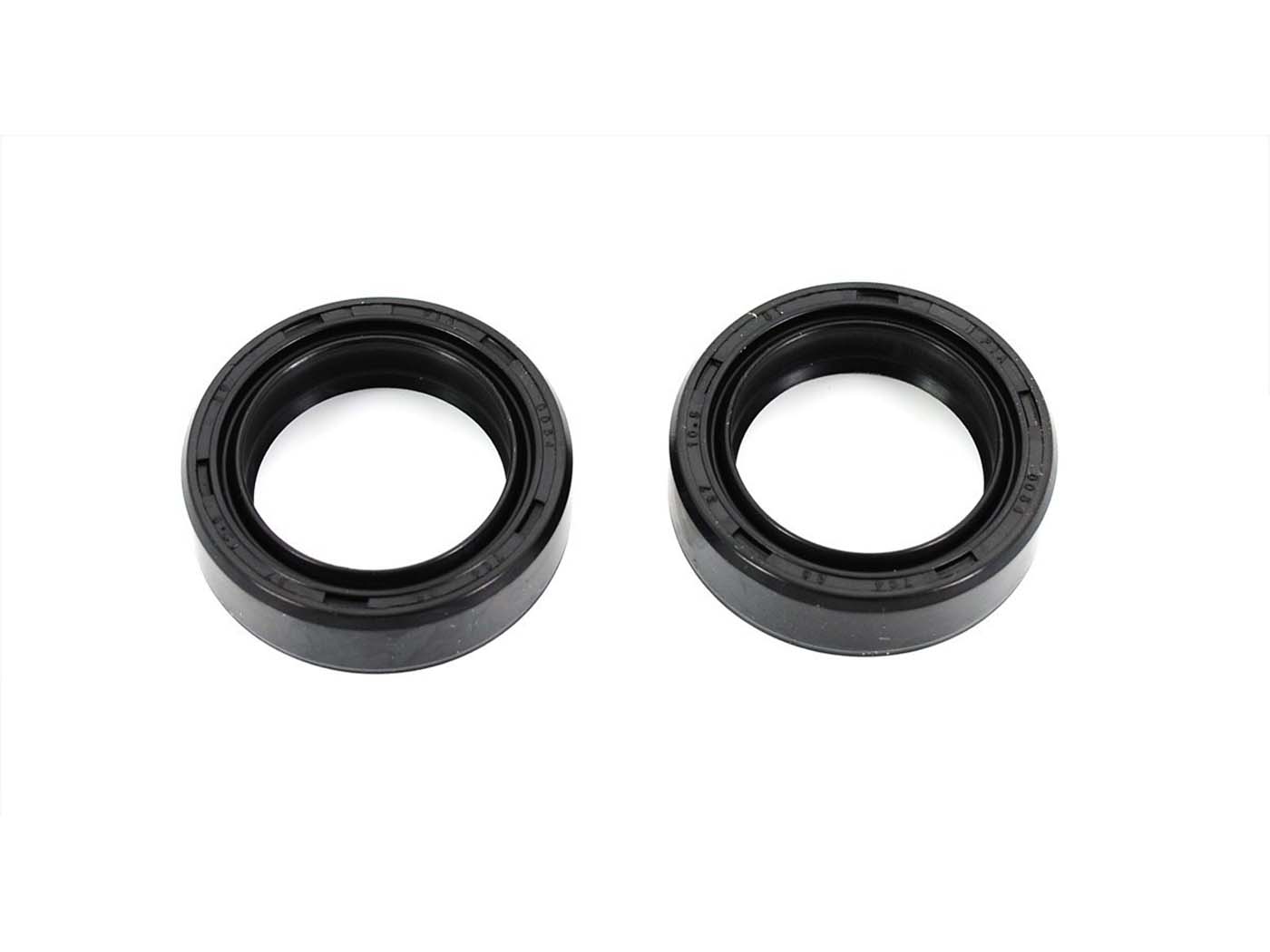 Priekinių šakių alyvos sandarikliai 26x37x10,5 juodi, skirti Yamaha DT 50 M, FS 1 80 DX, 50cc, PW 80, RD MX, 50, MX