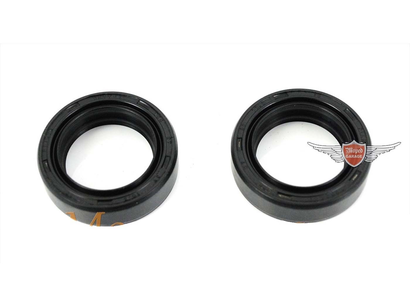 Teleskopiniai šakių alyvos sandarikliai 27x39x10,5 juodi, skirti Honda CB 50 J, CY K, MB S, MT XL 50, 80, 80 XR R, 125 K/J/S, CG 125, Suzuki A AP GT TS ERK, ZR CP RM GP Kawasaki AR AE KH A1/A4, Yamaha FS SE, RD LC 1, RS 100