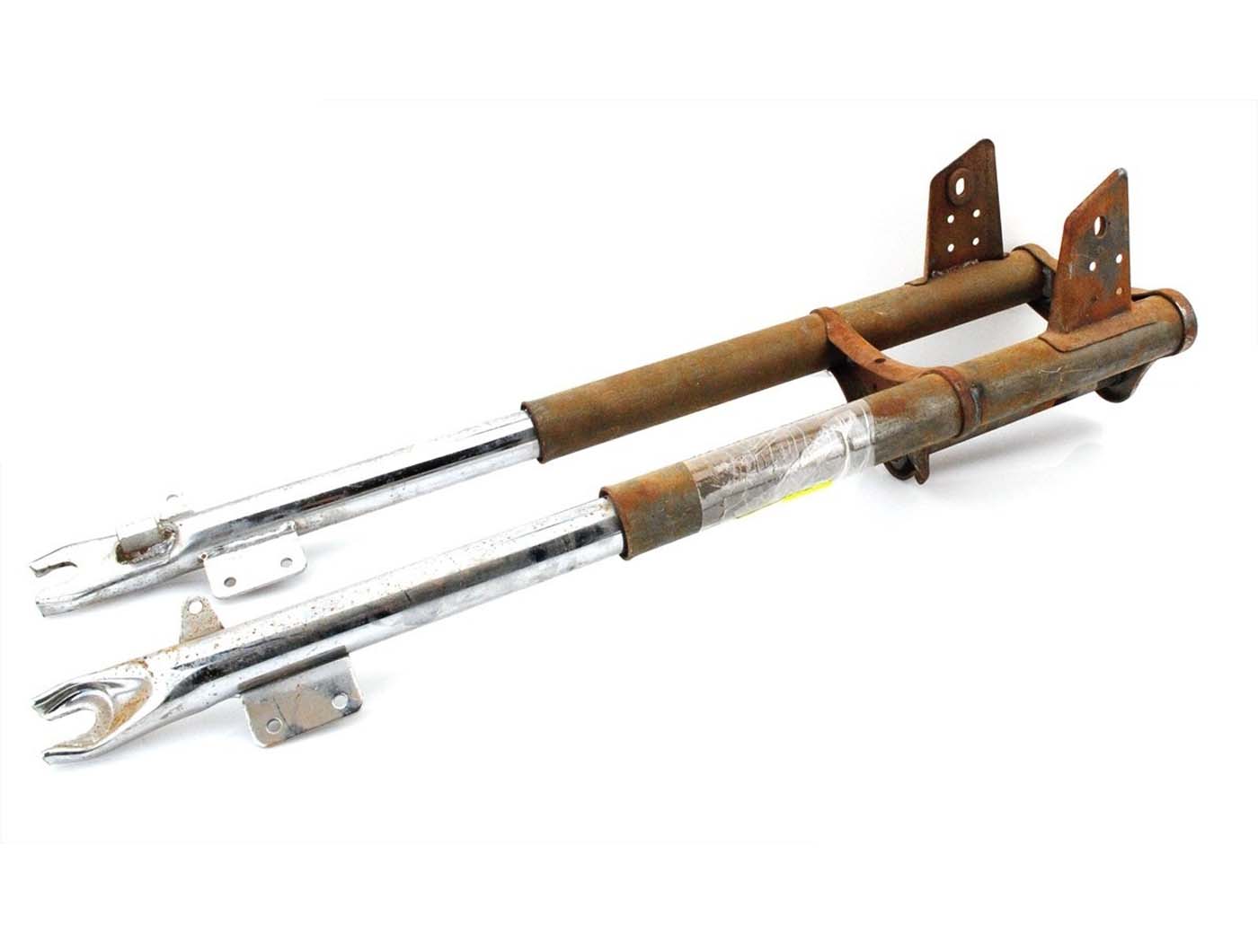 Priekinė šakė nedažyta 650 mm 38 mm 30 mm 26 mm 185 mm 115 mm mopedui Puch, mopedui, mokick, Zündapp Kreidler Hercules Rixe KTM DKW mopedui