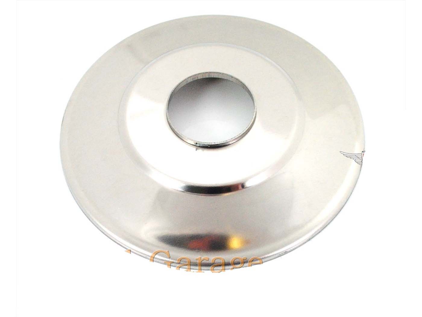 Rato stebulės gaubtas metalinis sidabrinis, skirtas Puch MV, VS, DS, VZ, MC 50