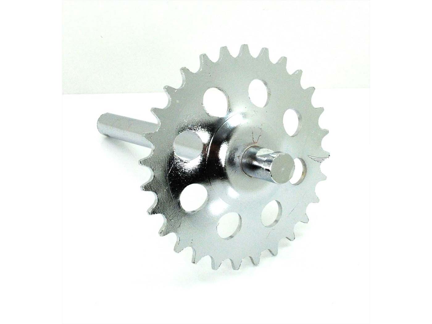 Apatinio laikiklio veleno plieninis 28 dantys 200 mm 16 mm Puch, Maxi