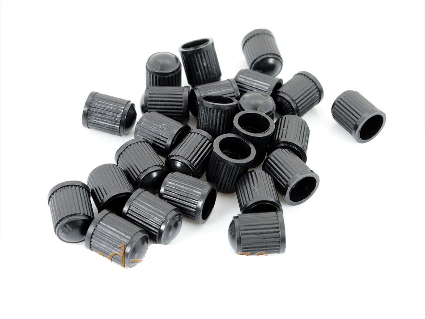 Vožtuvo dangtelis plastikinis juodas 25 vnt. mopedui, mopedui, mokickui