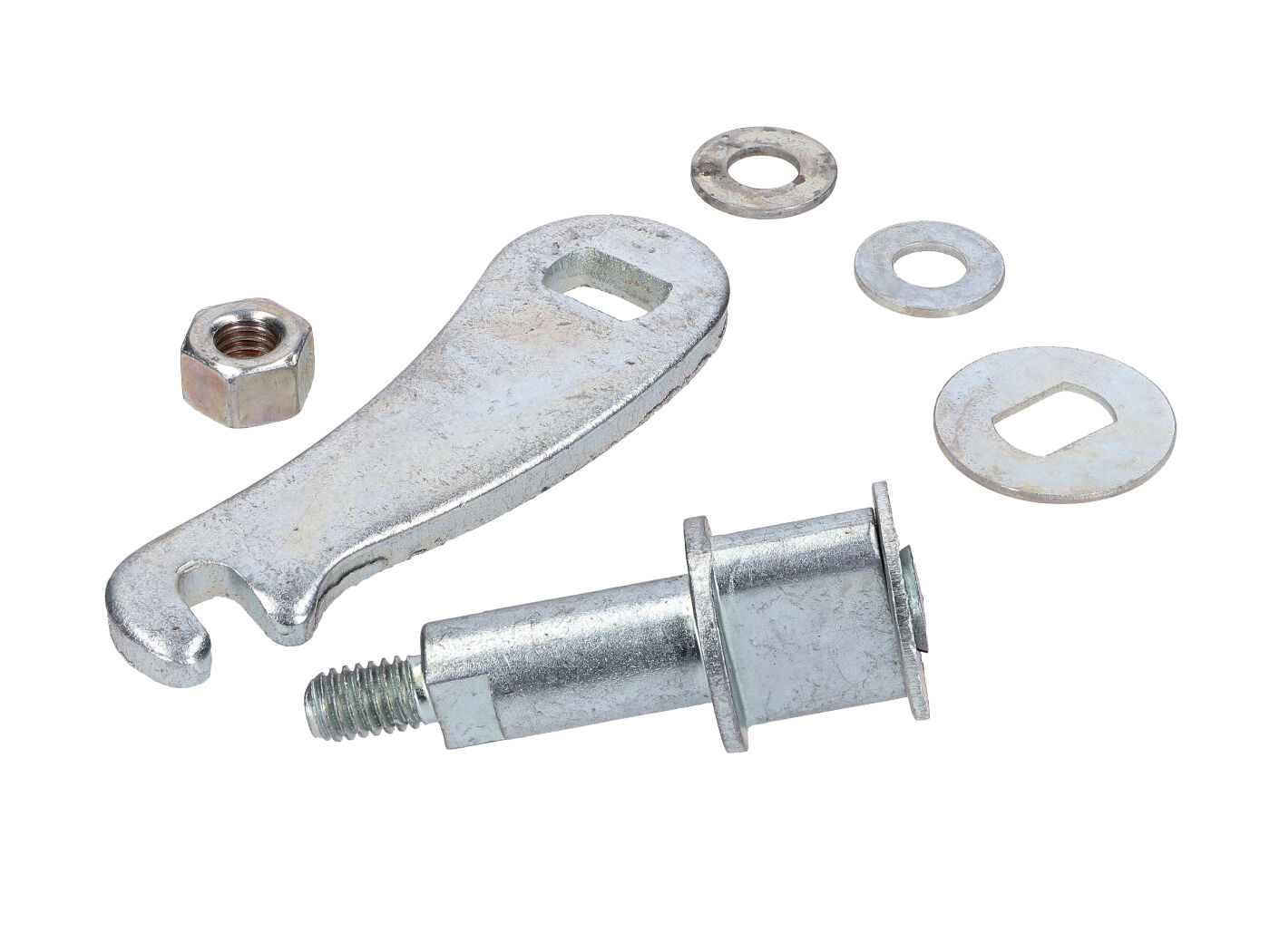 Stabdžių svirties komplektas metalinis sidabras Hercules Prima 6, M 1, 2, 4, 5, P 3, HR 2