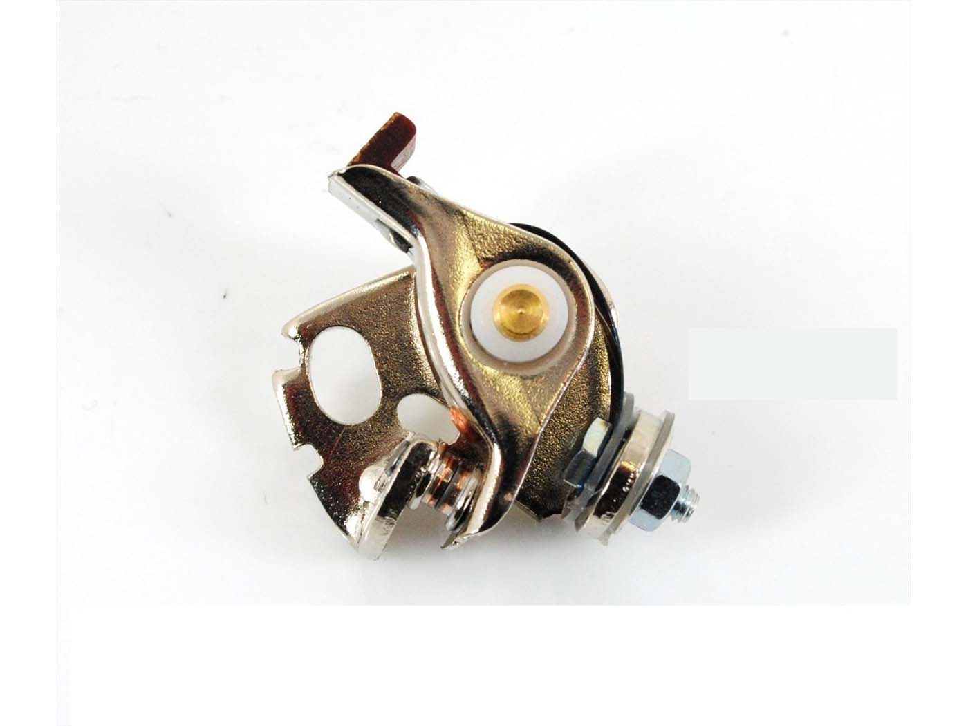 Uždegimo kontaktas EFFE metalinis motorolerio Zündapp Bergsteiger M 25, 50, R 50, Automatinis mopedas, ZA, ZB, ZD 10, 20, TS, ZR CS, CX, Hai GTS C, Kreidler Florett, Flory, Hercules MX 1, Prima, Puch mopedas