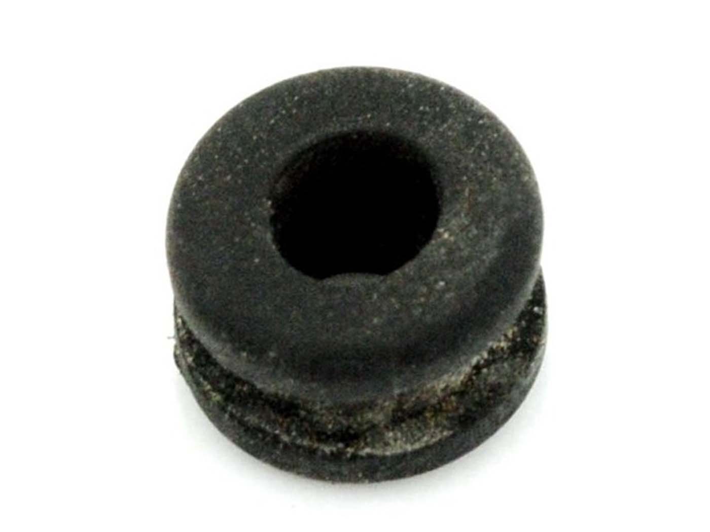 Guminis tarpinė 9 mm juodas 1 skylė mopedui Hercules Prima M, Miele, DKW, Rixe, KTM