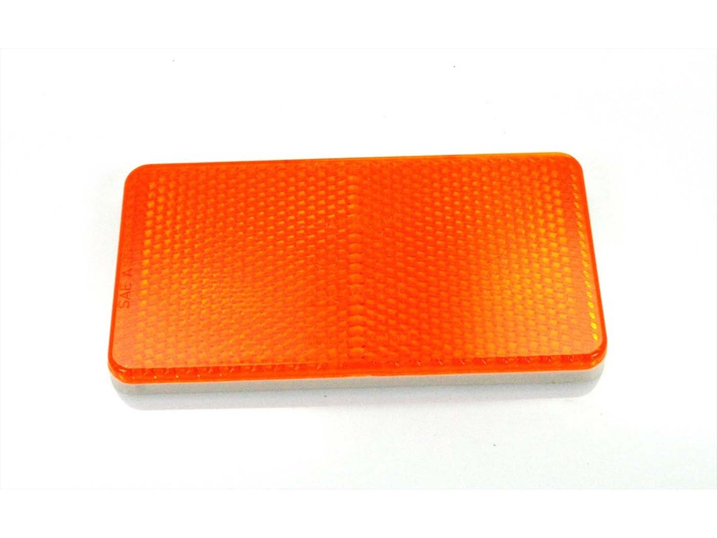 Galinis šviesos atšvaitas 105mm x 55mm mopedui, mopedui, mokickui, motociklui, motoroleriui