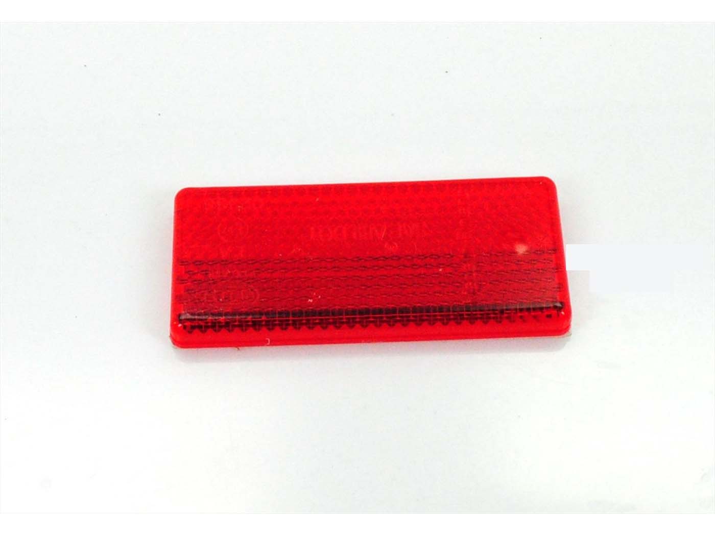 Galinis šviesos atšvaitas 65mm x 30mm mopedui, mopedui, mokickui, motociklui, motoroleriui
