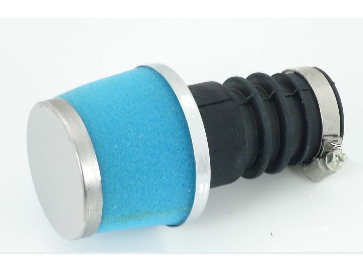 Oro filtras Bing Blue 18-28mm 60x115mm Puch Maxi, Zündapp ZD GTS, Hercules, KTM, Kreidler
