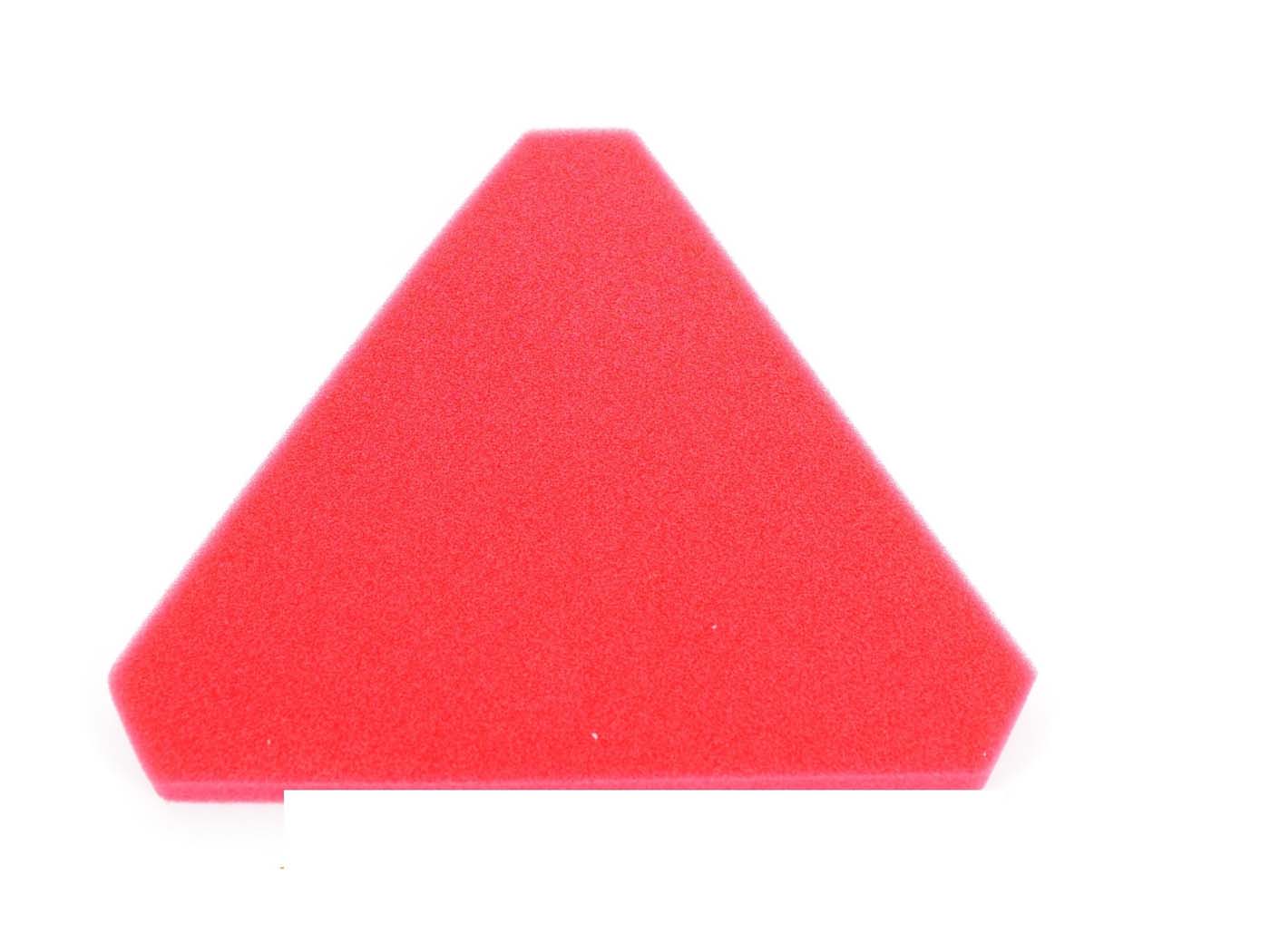 Oro filtras putplastis raudonas 135mm Yamaha, DT 50 MX, XLM, XLS