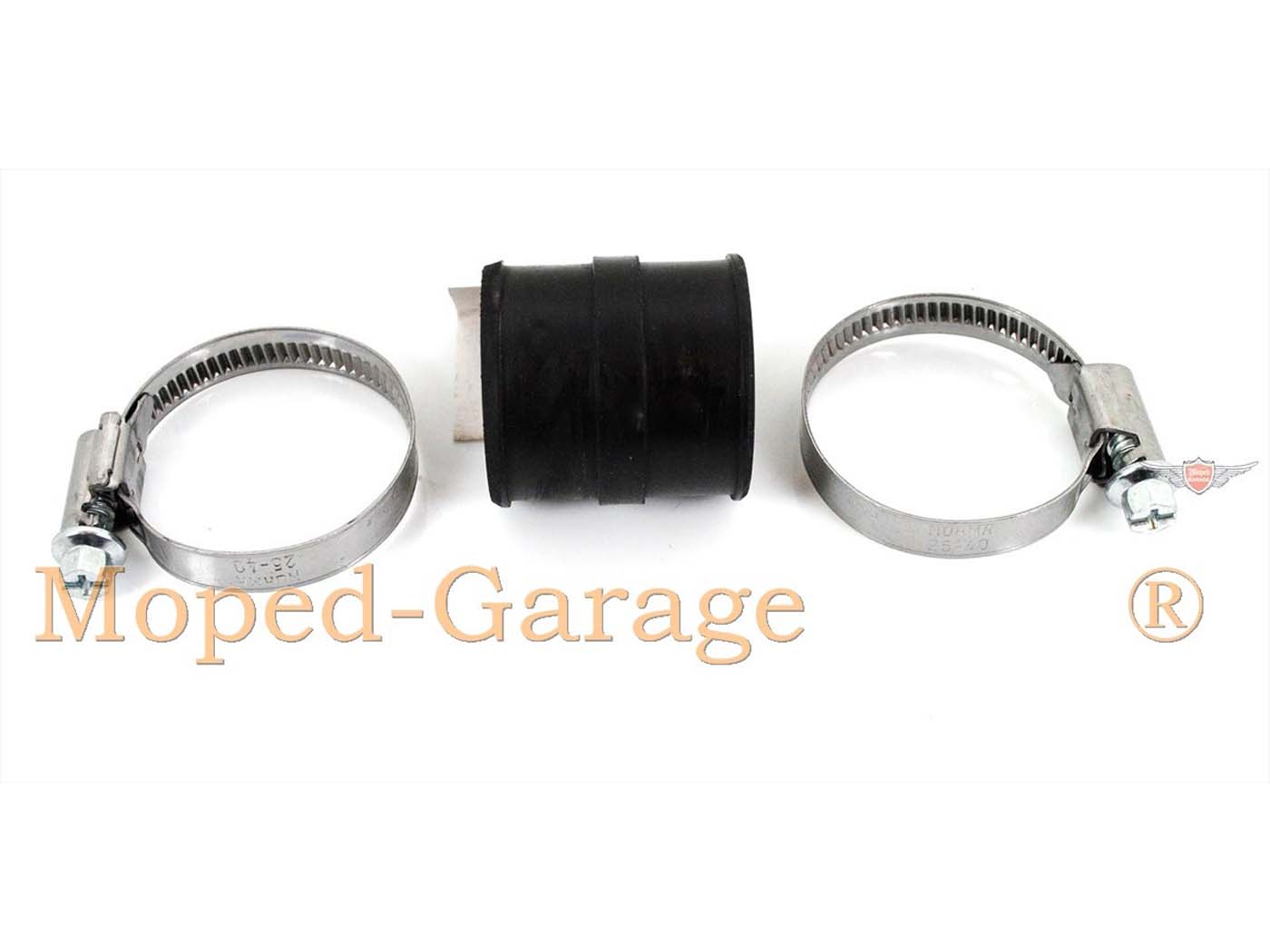 Įsiurbimo guma 24/24mm 37mm su spaustukais mopedui, mopedui, mokick