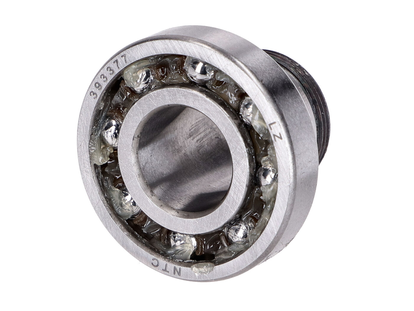 Sankabos guolio plieninis 35x15x8mm sriegis M21x1.0, skirtas Sachs 50/2, 50/3, 50/4, MB, Hercules, Miele, DKW, KTM, Rixe, Gritzner, Göricke