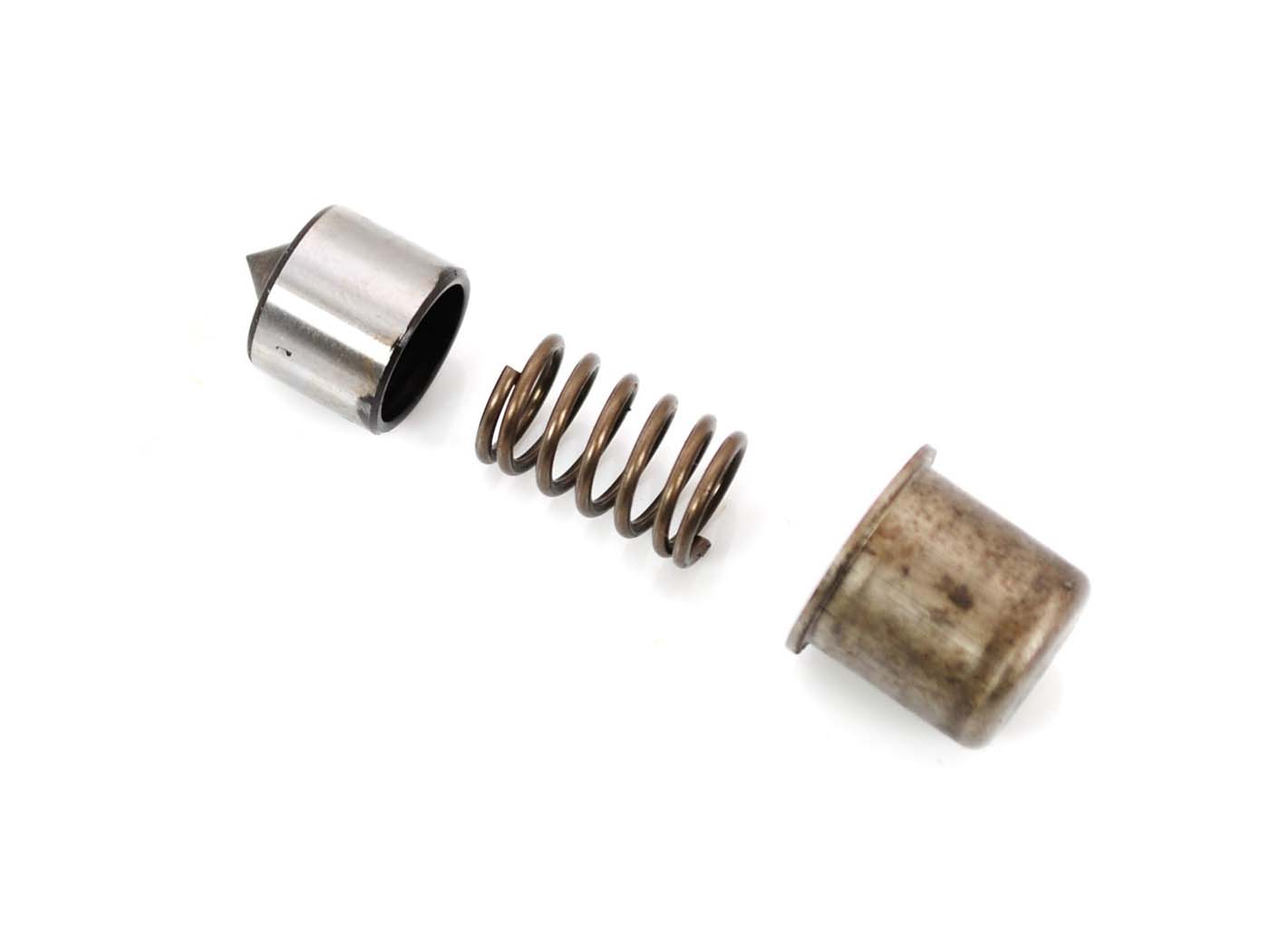 3 dalių metalinis pavarų perjungimo atgalinio slėgio komplektas, skirtas Sachs 50/3 B KFS, KF S, 50/4 LK H, LF NL, ML FA FB, 50/4, Hercules, Miele, DKW, KTM, Rixe, Göricke, Gritzner mopedams , mopedas, mokick, 506/4 variklis, Hercules Supra 4 GP MK 2, KTM Bora SM 50