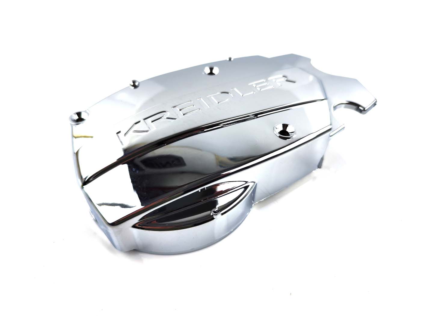 Stulpo rato gaubtas plastikinis chromas Kreidler Flory MF 12, 13, 20, 22, 23