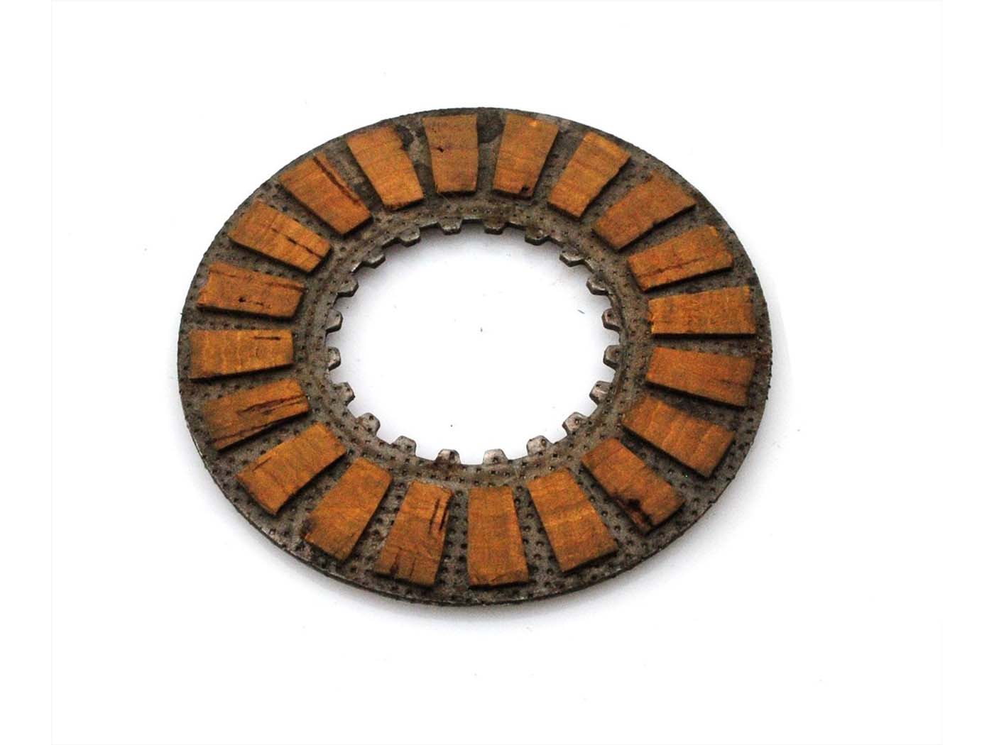 Sankabos plokštelė plienas/kamštiena 85mm/42-38mm/4mm mopedui Victoria, mopedui, mokick