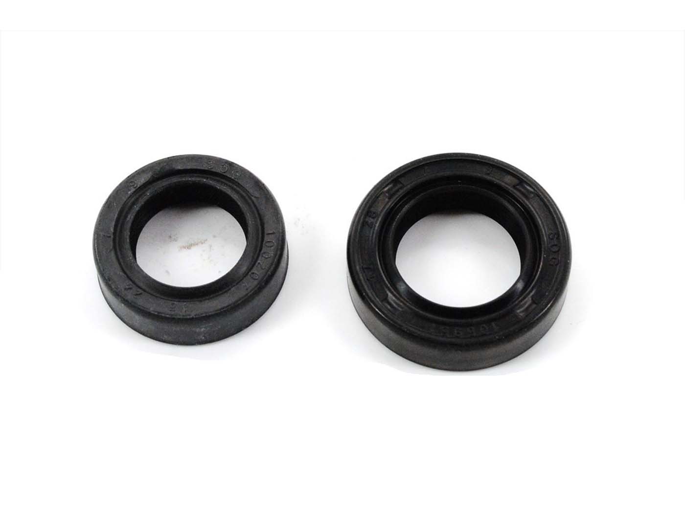 Kaitinamasis 17x28x7mm 16x24x7mm juodas, skirtas Zündapp, Moped, Mokick