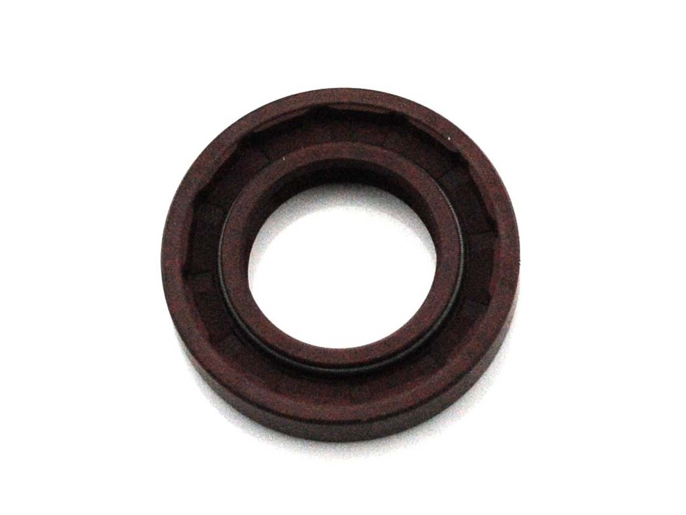 Riebokšlis Viton dvigubas lūpas 17x35x8mm, skirtas Puch MS, MV, Tomos 4L, Yamaha TZR 50