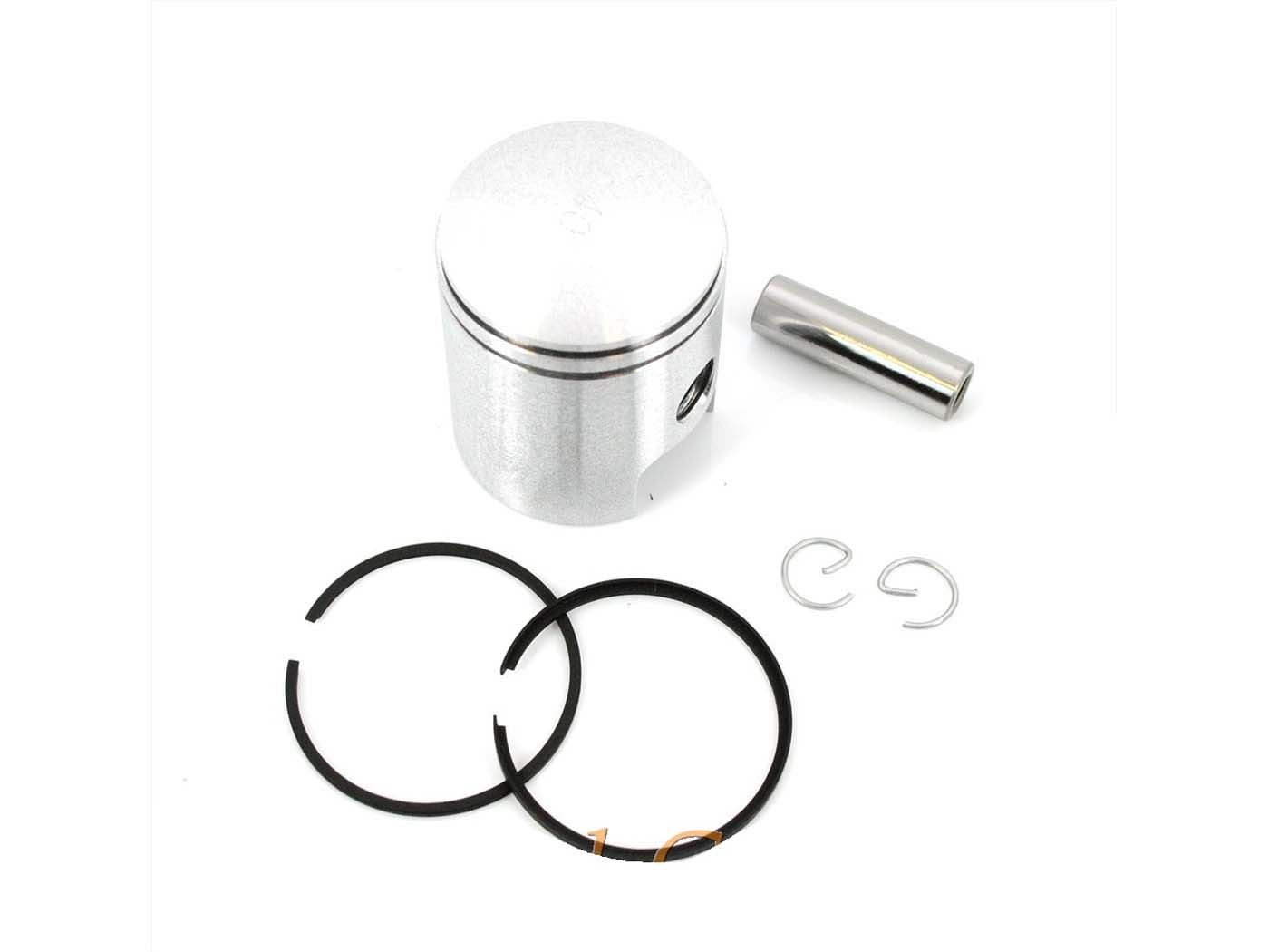 Aliuminio Stūmoklio komplektas 40 mm su stūmoklio žiedais ir stūmoklio kaiščiu 10 mm Puch, MS, VS, MV, DS