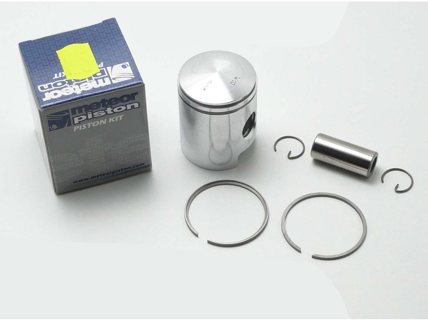 Stūmoklių komplektas Meteor aliuminis 39,97mm su kaiščiu 14mm ir žiedais Kreidler, Florett, Flory