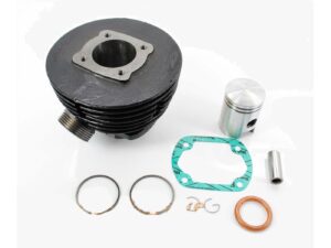 Ketaus Cilindro komplektas 50cc 38mm 12mm, skirtas Sachs 50/2 KS, 50/3 LFS, KFS, Hercules 219, 218, 220, Miele, DKW, KTM, Göricke, Gritzner