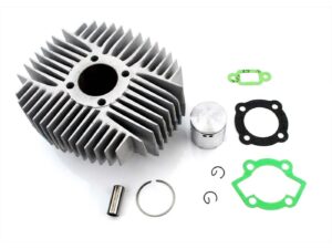 Cilindro komplektas Parmakit aliuminio 60cc 44mm skylė Nickasil danga Kreidler, Florett, RMC, LF, LH, RM, TM, Flory, MF 23
