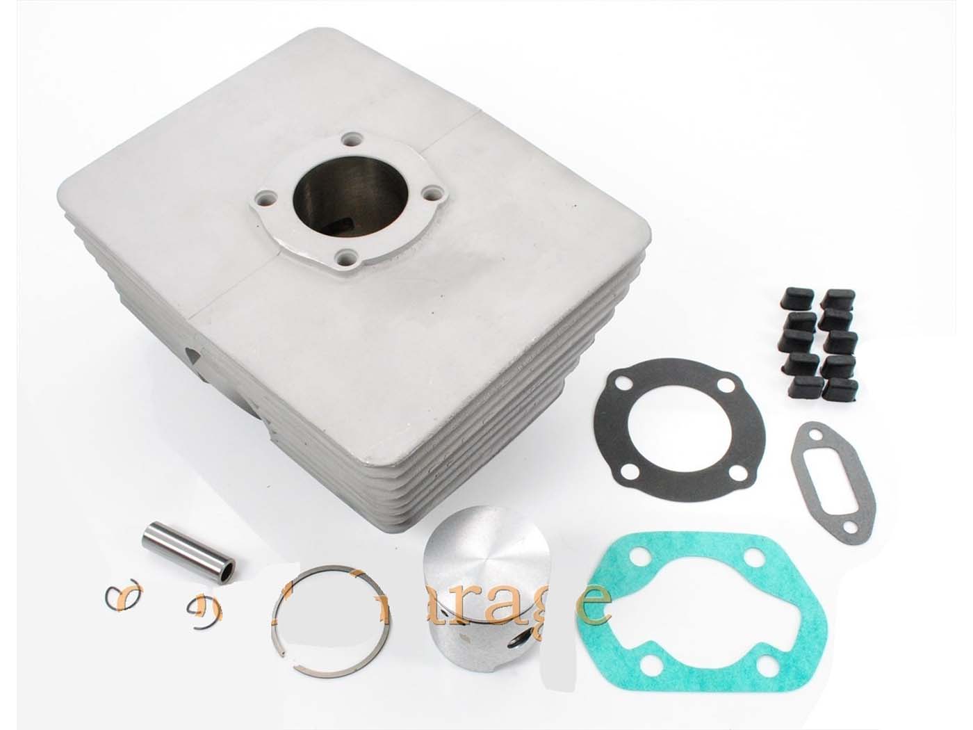 Cilindro komplektas aliuminis 70cc 45mm, skirtas Zündapp KS 50, CS, CX, C, GTS, Hai, ZD