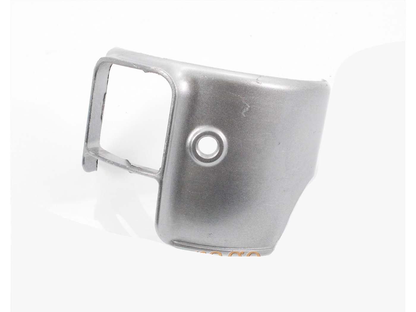 Cilindro pūstuvo dangtelis metalinis sidabrinis, skirtas Hercules 217, 219, 218, 221, MP 1, P1, 2, 4, Hobby Rider, Lastboy, KTM, DKW, Miele, Göricke, Gritzner, Rixe