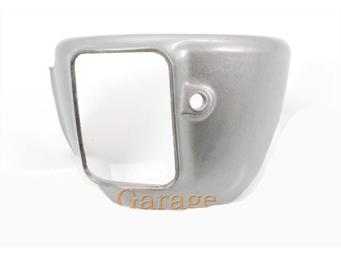 Cilindro pūstuvo gaubtas aliuminio sidabras, skirtas Sachs 50, Hercules 217, 219, 218, 221, MP 1, P1, 2, 4, Hobby Rider, Lastboy, KTM, DKW, Miele, Göricke, Gritzner, Rixe