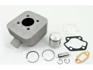 Cilindro komplektas Nicasil 40mm su stūmokliu ir tarpikliais Kreidler Florett, Super TS, Mustang, GT, TM, Florett mopedui K 54, K54 0, 0M, 54/2A, LF, LFH, LH 54/32 mopedui mokick