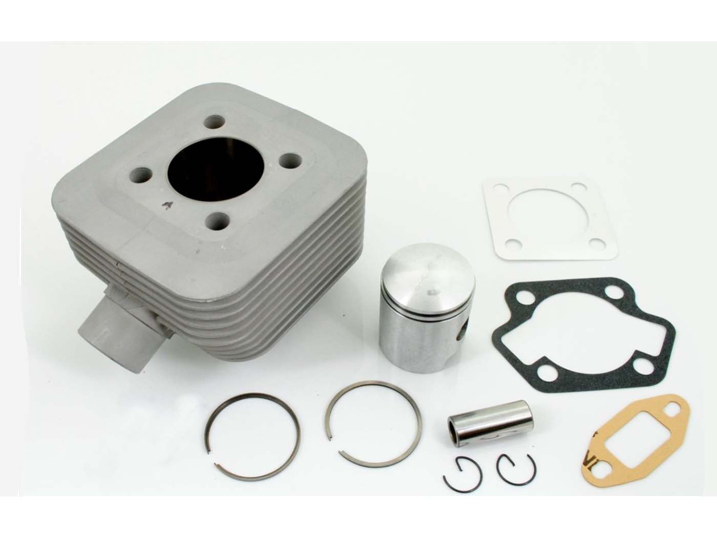 Cilindro komplektas Nicasil 40mm su stūmokliu ir tarpikliais Kreidler Florett, Super TS, Mustang, GT, TM, Florett mopedui K 54, K54 0, 0M, 54/2A, LF, LFH, LH 54/32 mopedui mokick