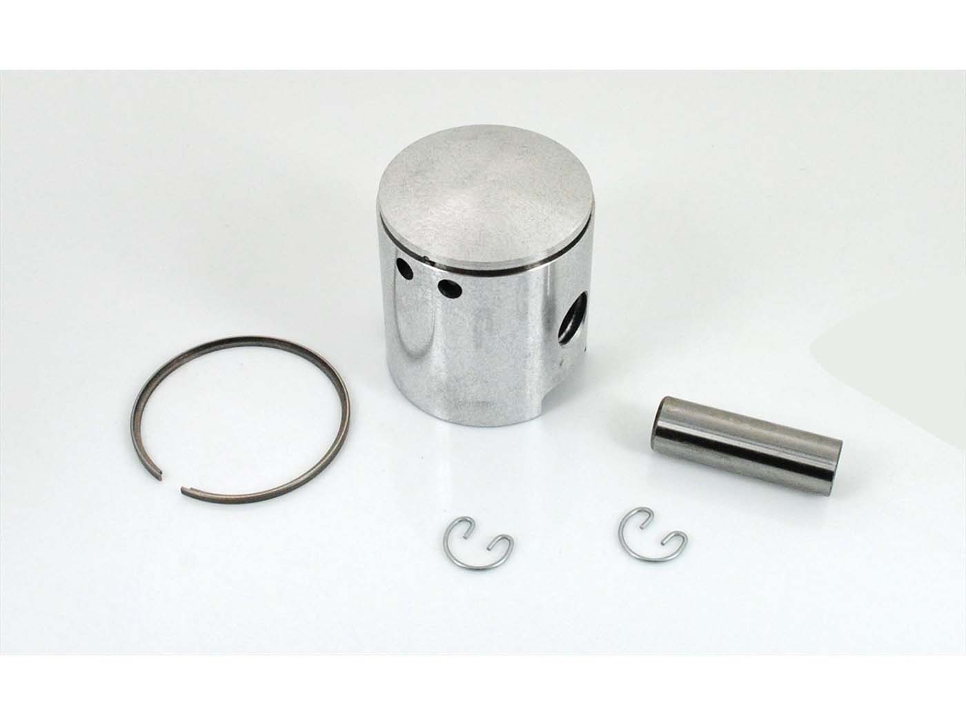 Aliuminio Stūmoklio komplektas 44 950 mm su 12 mm kaiščiu ir stūmoklio žiedu, skirtu Zündapp, KS 50, CS, CX, Hai, GTS, C 50 Sport, ZD, ZL, ZS