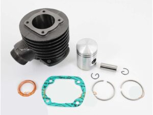 Cilindro komplektas 60cc d=40mm pūstuvai arba oro aušinimui KB=12mm Sachs 50/AL S, 50/2 KS, DK, 50/3 LS, 50/4 LKS, Hercules, Miele, DKW, Rixe, Gritzner