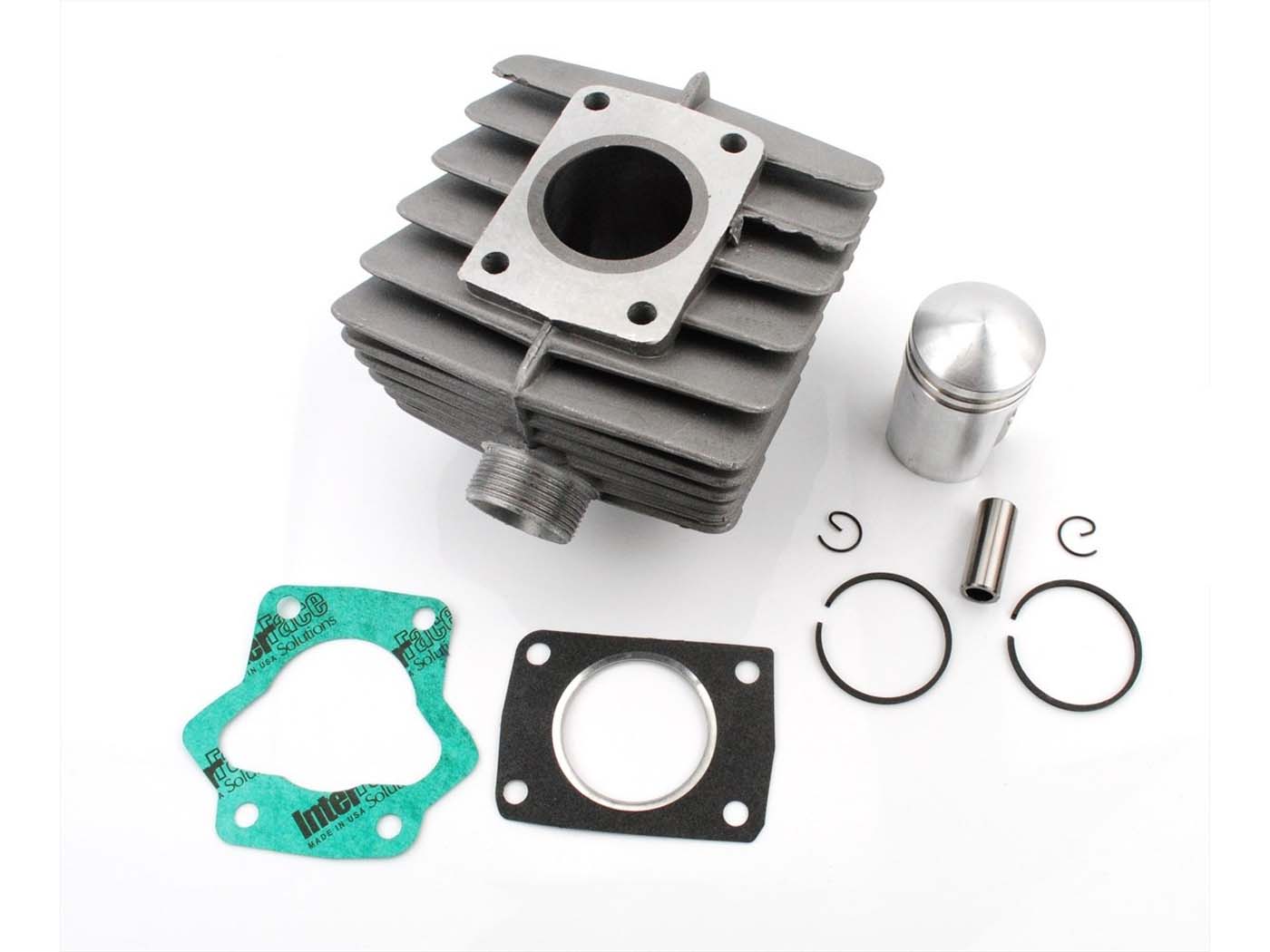 Cilindro komplektas su stūmokliu 50cc 38mm Stūmoklio pirštas 12mm Romet mopedui