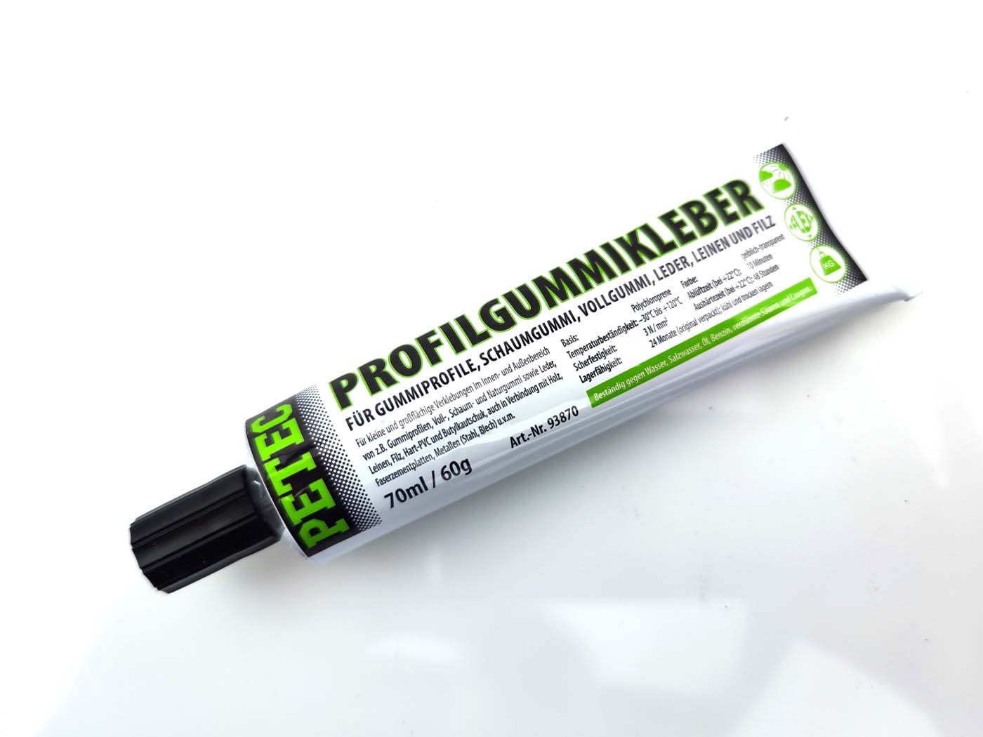 Lipni profilio guma 70g mopedui, mopedui, mokickui