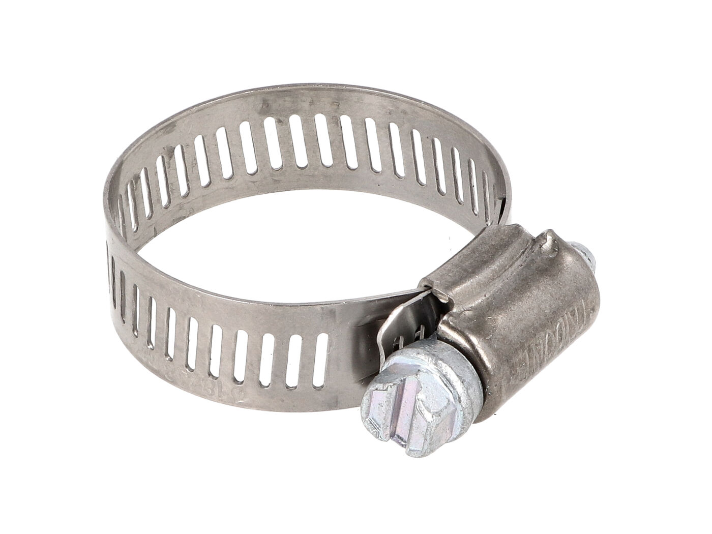 Nerūdijančio plieno žarnos spaustukas 17-38mm