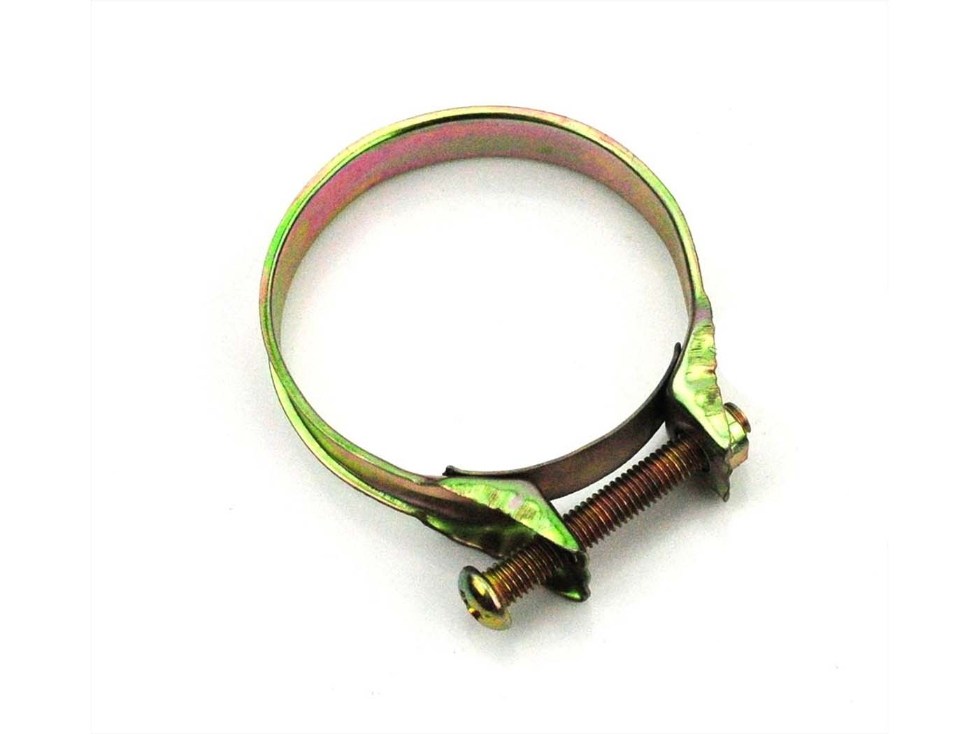 Metalinis spaustukas 43-47mm, skirtas Honda CB, Yamaha YZF, Suzuki GSX, Kawasaki Ninja