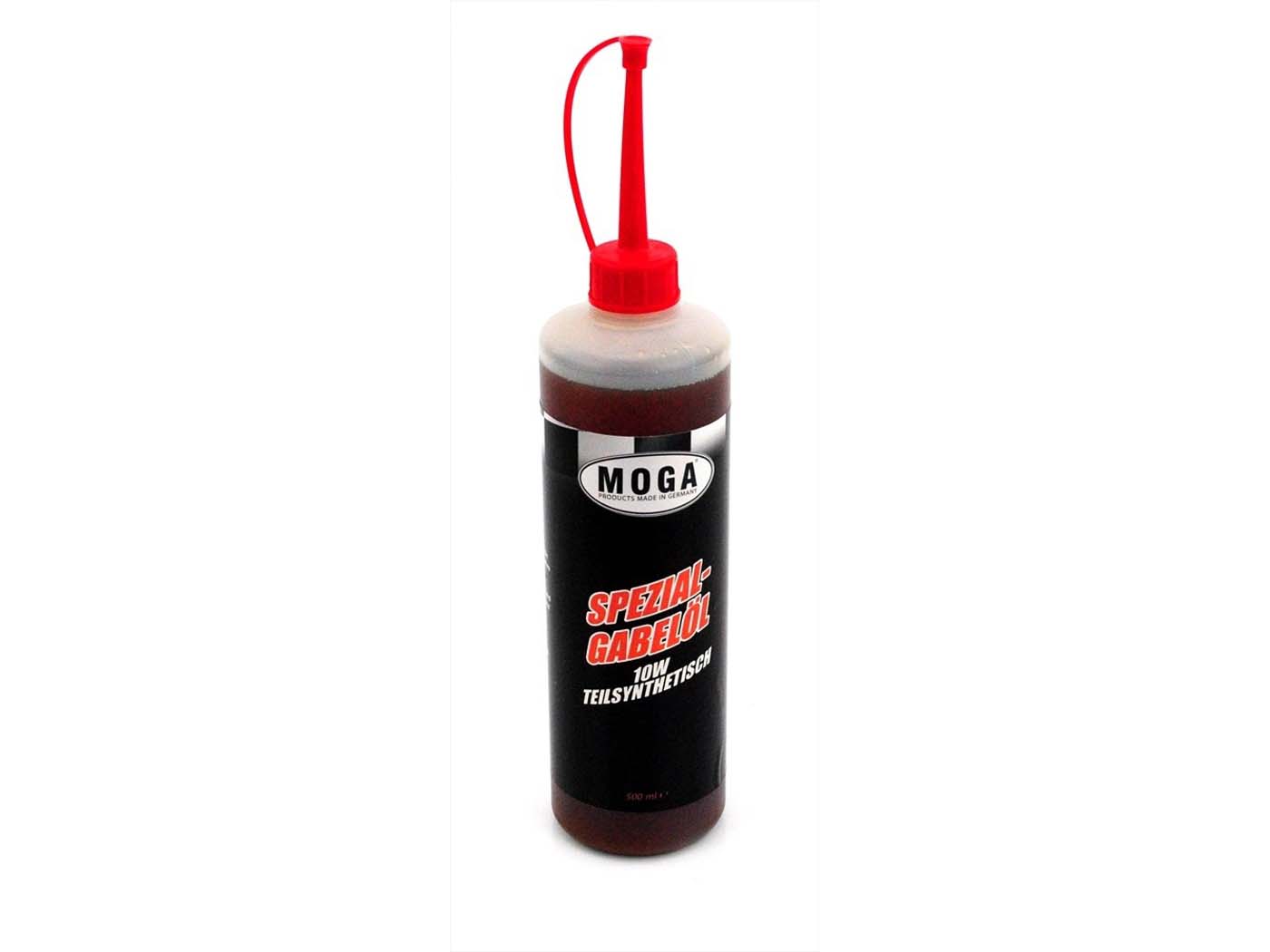 Pusiau sintetinės MOGA šakės alyvos buteliukas 500ml Kreidler Florett RS, RM, RMC, LF, LH