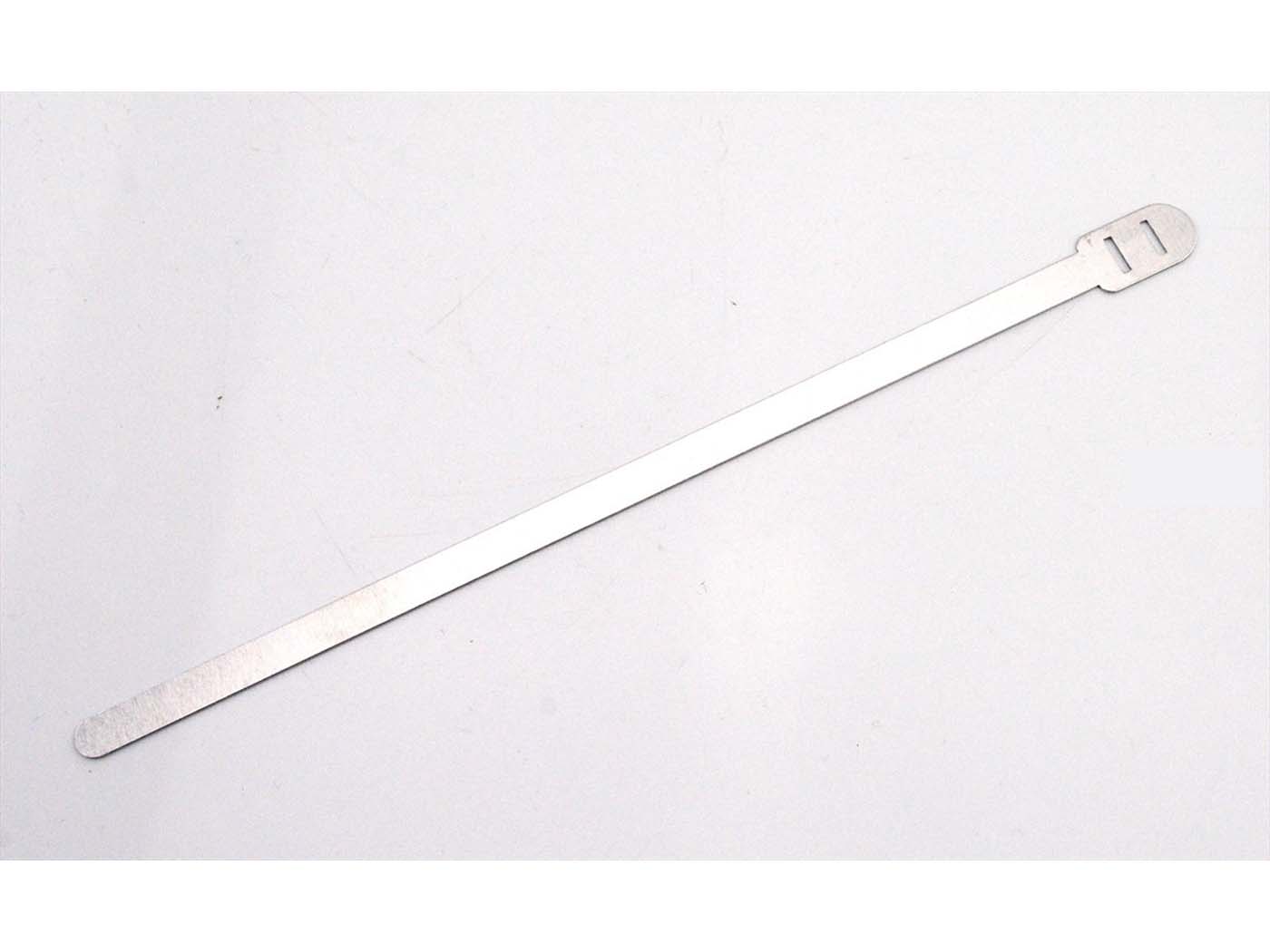 Kabelių raištis Goebel aliuminio 180 x 6 mm, skirtas Zündapp GTS, KS, CS, CX, Combinette, C, R, Kreidler Florett, Flory, MF, MP, Hercules K, MK, KX, Ultra 220, Prima M, Puch Maxi, Monza, Lenktynės, KTM, DKW, Rixe, mopedas, mopedas, motociklas