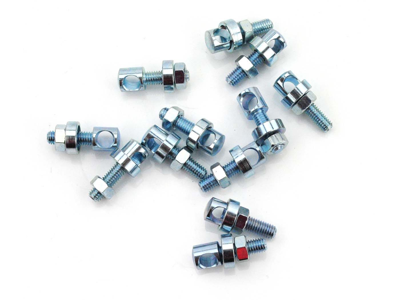 Purvasargio statramsčio laikiklis 5 mm M5 x 15 mm 12 komplektų mopedui, mopedui, mokickui, dviračiui