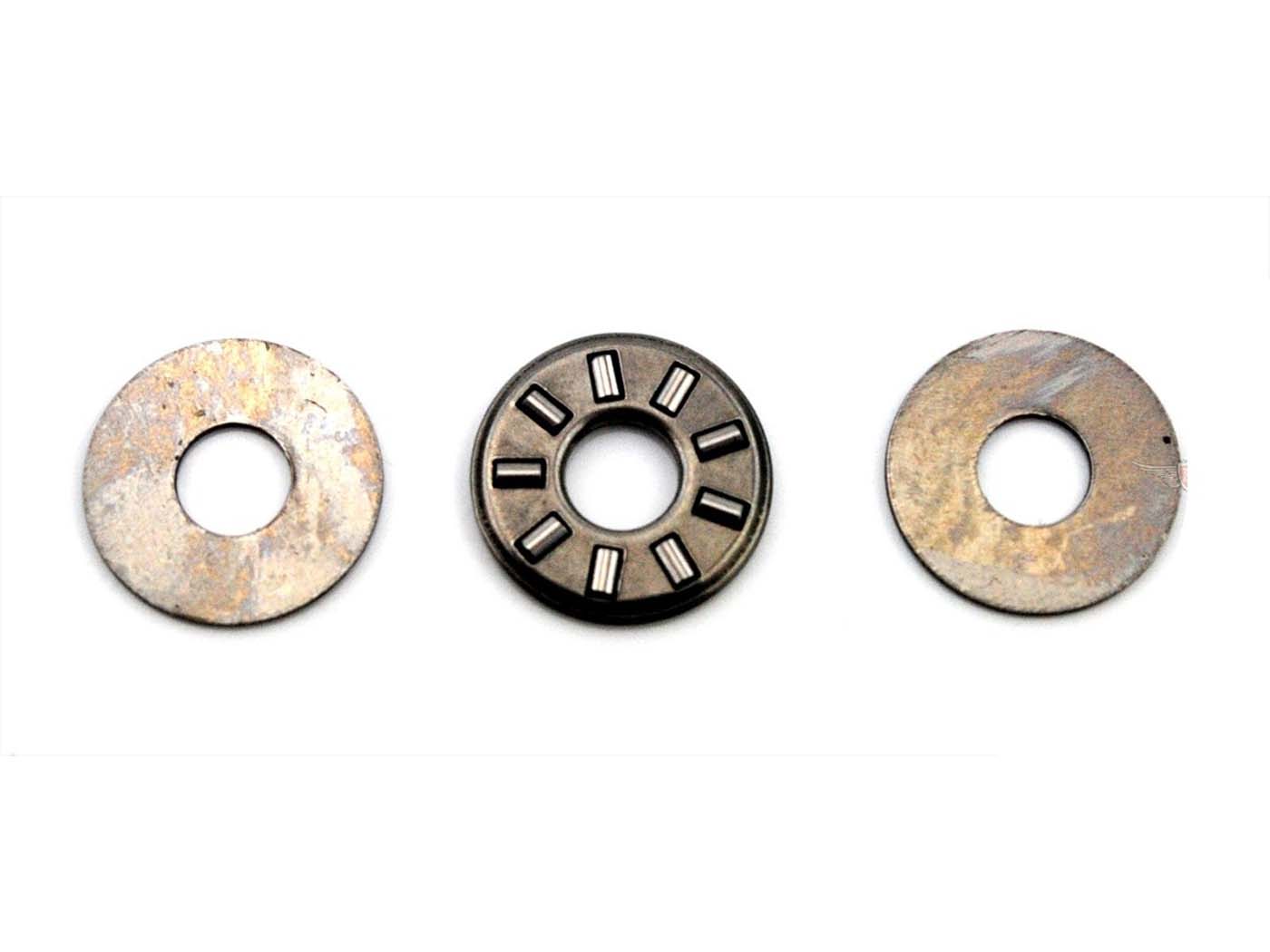 Adatinis ritininis guolis su traukos poveržlėmis 6,4 x 17,2 2 mm, skirtas Puch Maxi, Zündapp ZR, ZB, ZA, ZL, ZD, KS 80, GTS 50, 50