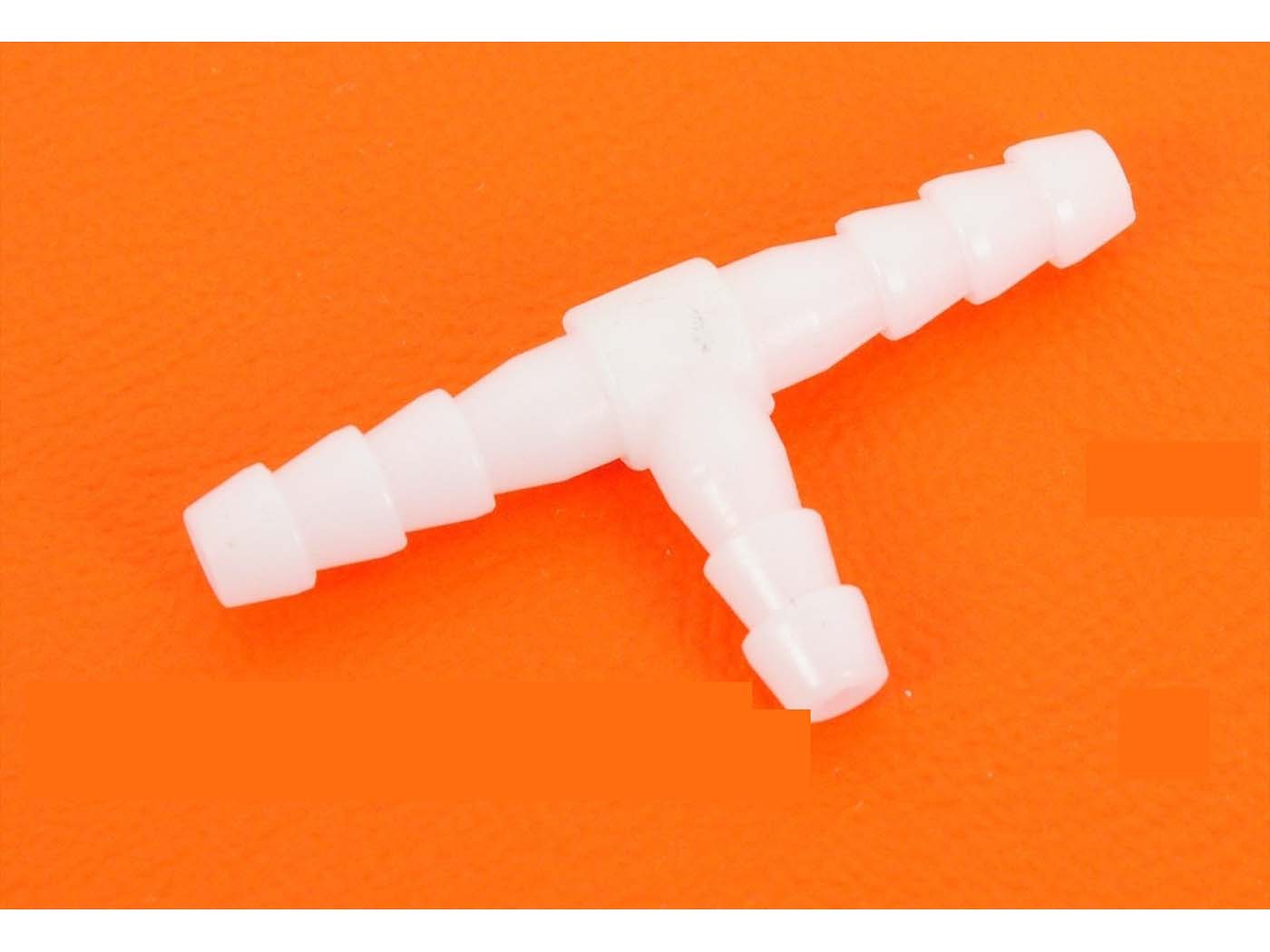 T formos plastikinis 6 mm baltas, skirtas Hercules, Prima GT, GX