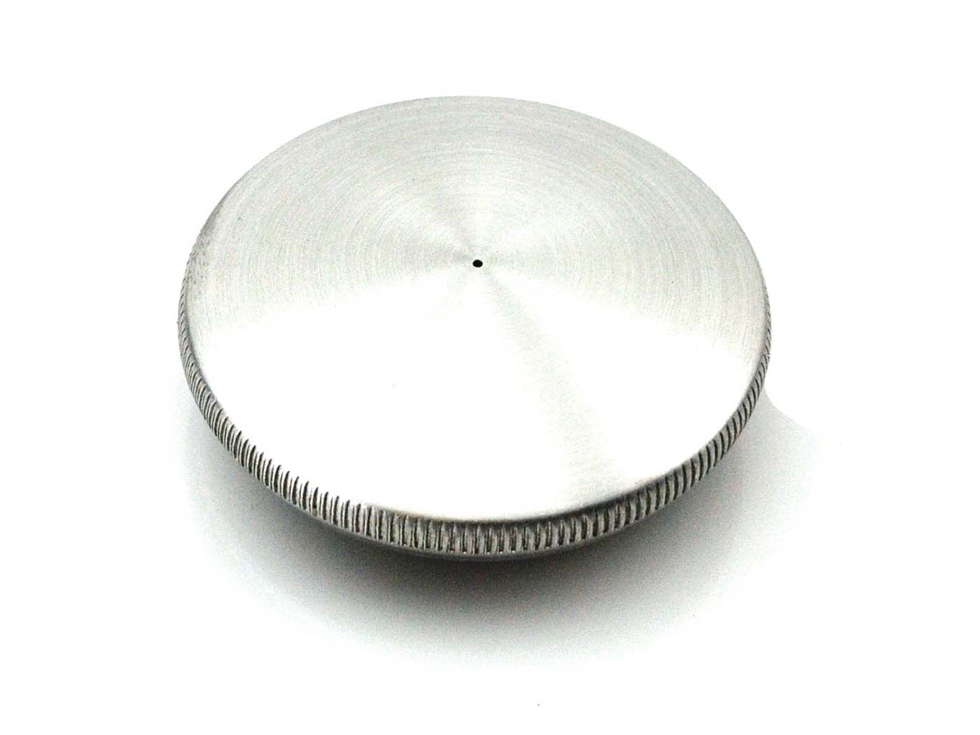 Aliuminio bako dangtelis matinis 40 mm, skirtas Zündapp Combinette KS, GTS, C Type 517, Kreidler Florett, Puch Monza Cobra, Hercules mopedams, S50, S51, S70, S53, SR50, SR80, KR51/1, KR51/2, SR4-2 SR4-3, SR4-4, SR1, SR2, SR2E