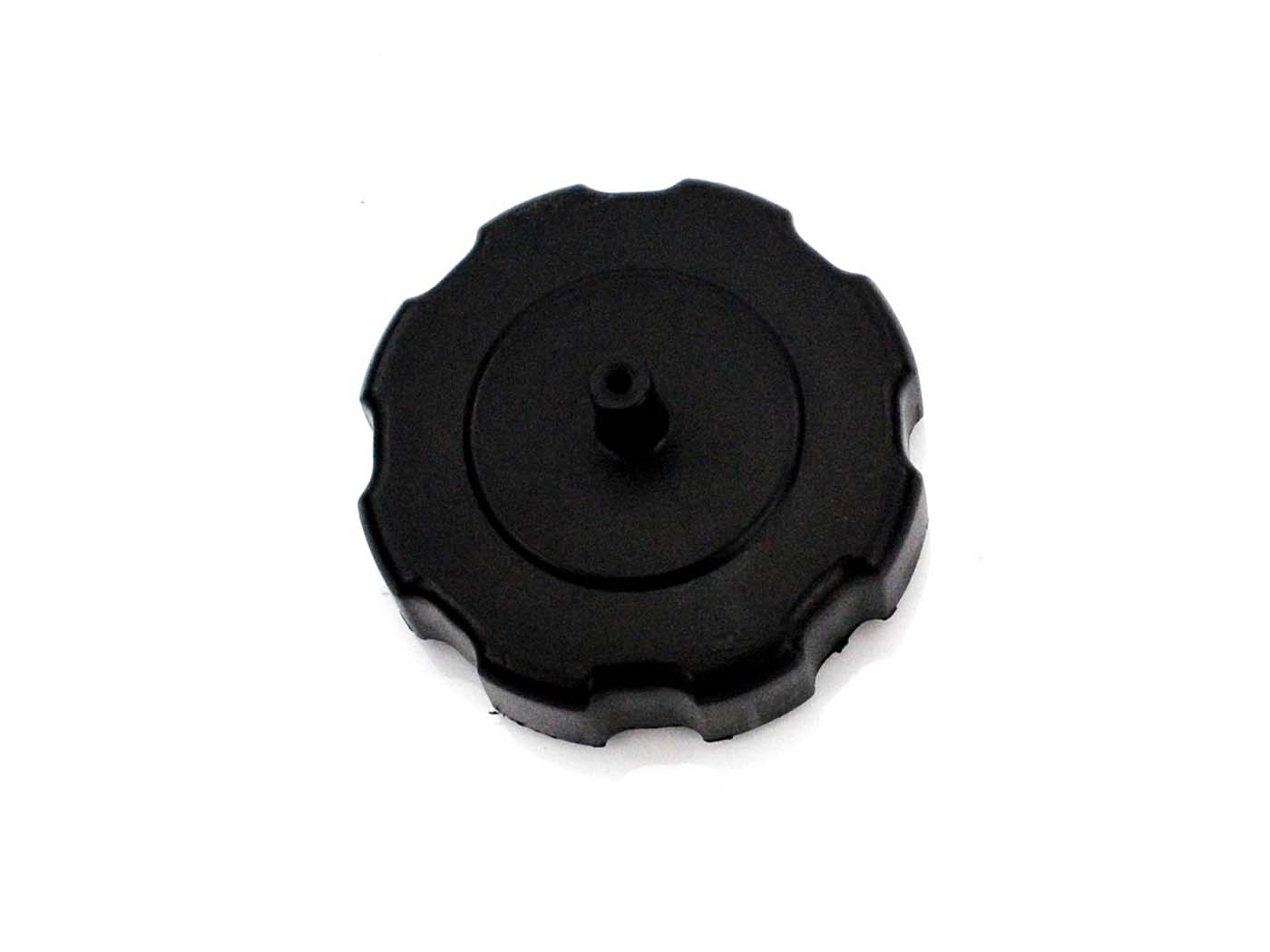 Bako dangtelis plastikinis juodas su ventiliacijos anga M54 sriegiu Yamaha DT 50, 80 MX