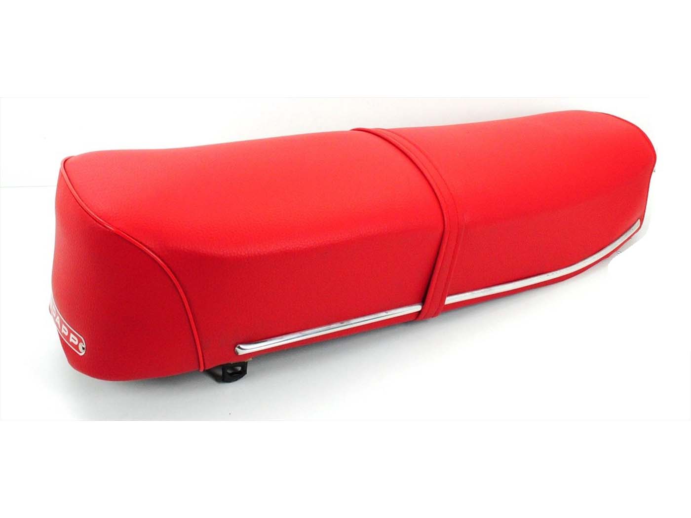 Raudona sėdynė 610x200x110mm, skirta Zündapp GTS 50, C 50 Sport, KS